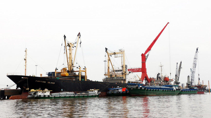 Cảng quốc tế Long An. (Nguồn: TTXVN)