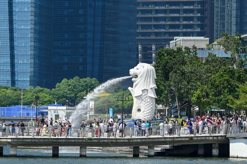 Vịnh Marina ở Singapore. (Ảnh: AFP/TTXVN)