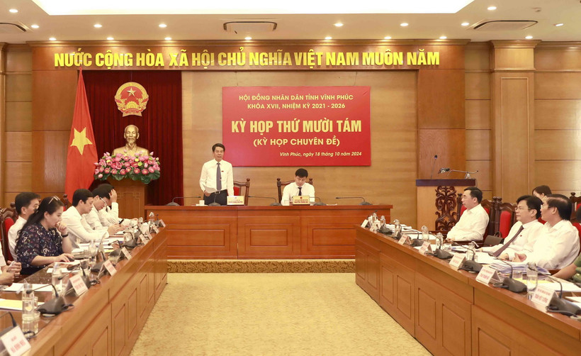 Quang cảnh kỳ họp. (Ảnh: Hoàng Hùng/TTXVN)