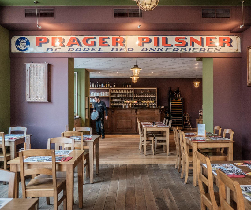 Khách sạn Brouwerij Het Anker độc đáo là địa điểm không nên bỏ qua khi đến Brussels, Bỉ. Bởi khách sạn này nằm trong một nhà máy bia từ thế kỷ XV. (Ảnh: CTV/Vietnam+)