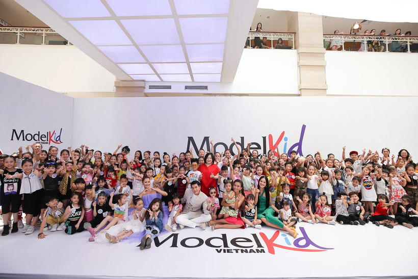 Các thí sinh nhí tham gia casting tại Hà Nội. (Ảnh: BTC)