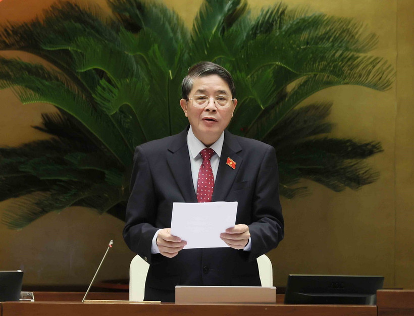 Phó Chủ tịch Quốc hội Nguyễn Đức Hải là Trưởng Đoàn giám sát. (Nguồn: TTXVN)