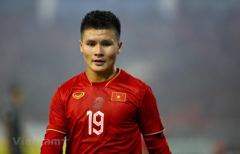 Huấn luyện viên Flavio cho biết tiền vệ Quang Hải sẽ có nhiều đóng góp cho lối chơi chung của Công an Hà Nội nếu gia nhập đội bóng này. (Ảnh: PV/Vietnam+)