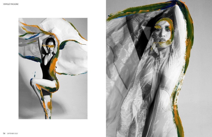 Hoa hậu Khánh Vân trên tạp chí Vertiqlè. 