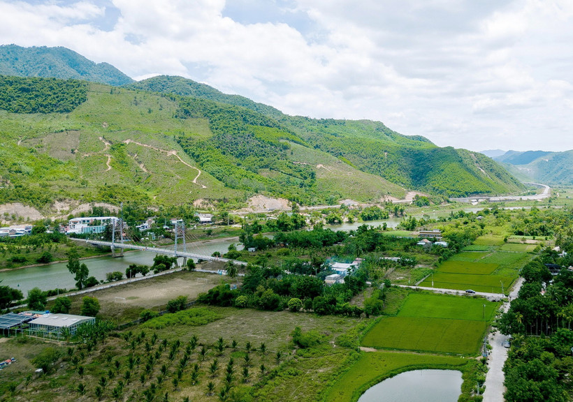 Một góc núi rừng xã Hòa Bắc, huyện Hòa Vang, thành phố Đà Nẵng. (Ảnh: Quốc Dũng/TTXVN)