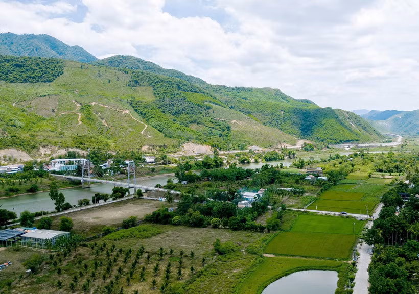Một góc núi rừng xã Hòa Bắc, huyện Hòa Vang, thành phố Đà Nẵng. (Ảnh: Quốc Dũng/TTXVN)