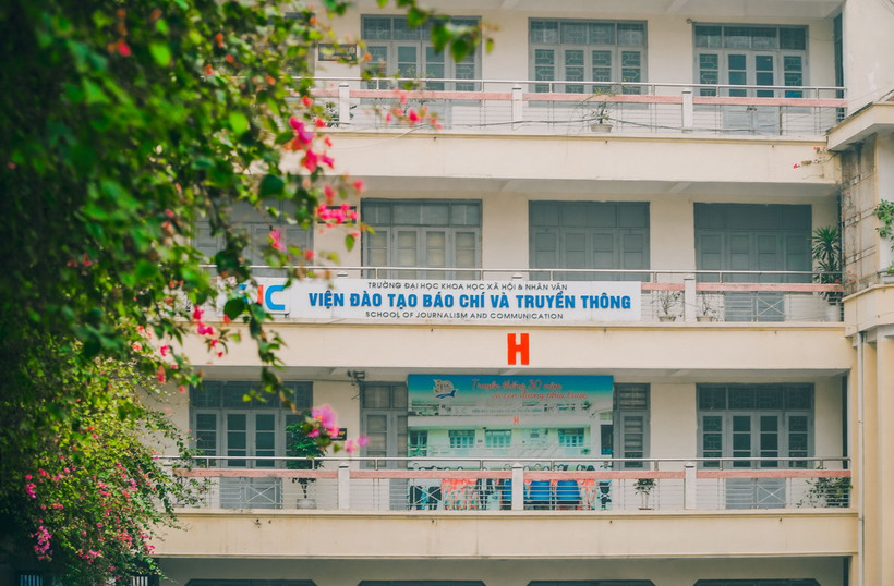 Viện Đào tạo Báo chí và Truyền thông-Trường Đại học Khoa học Xã hội và Nhân văn-Đại học Quốc gia Hà Nội. (Nguồn: Viện Đào tạo Báo chí và Truyền thông)