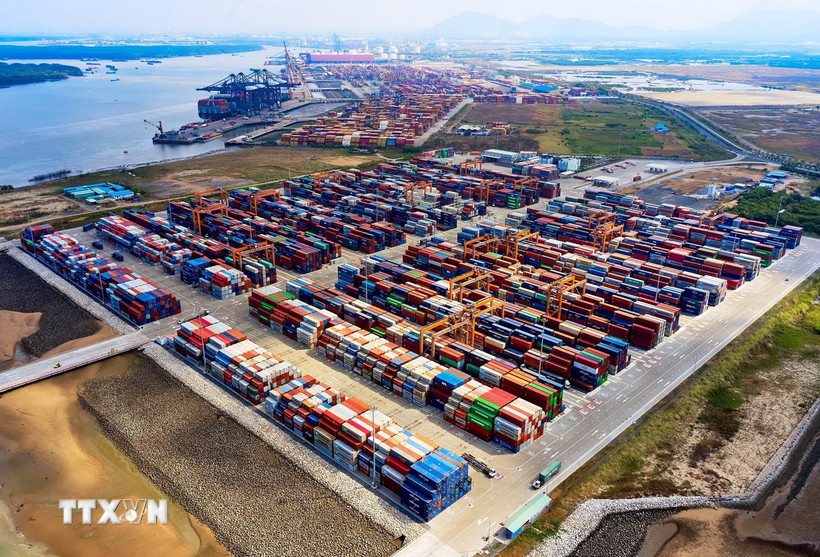 Cảng Cái Mép. (Nguồn: TTXVN)
