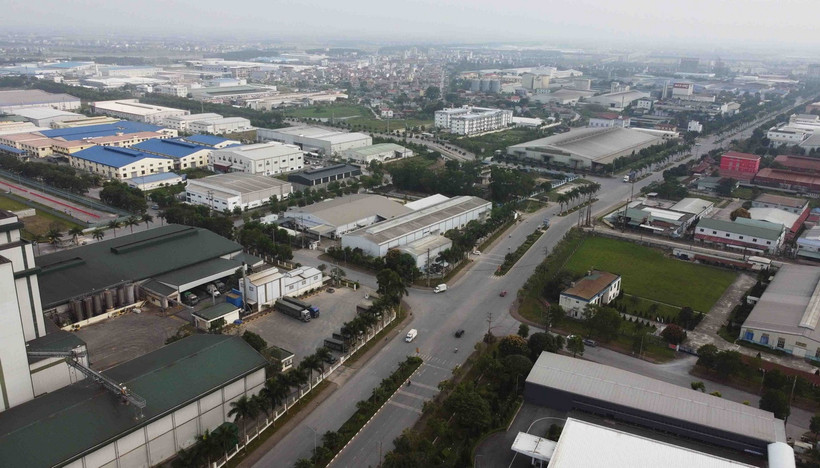 Một khu công nghiệp ở Hà Nam. (Nguồn: TTXVN)