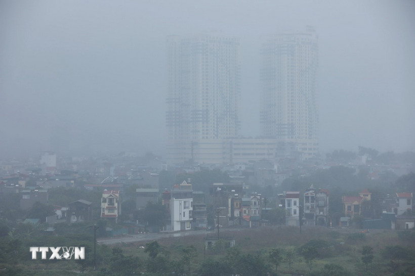 Hà Nội vẫn là thành phố ô nhiễm thứ hai thế giới. (Nguồn: TTXVN)