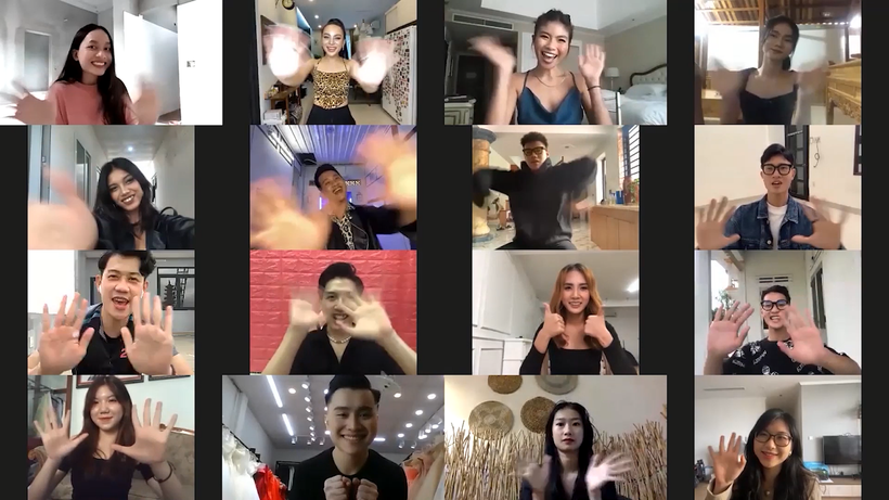 Một số thí sinh tham gia sơ tuyển trong thời gian giãn cách xã hội. (Ảnh: BTC)