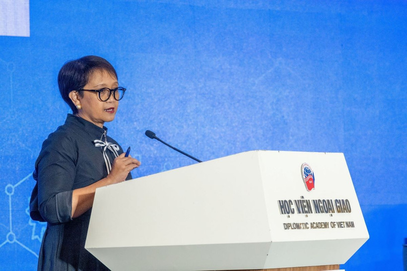 Ngoại trưởng Indonesia Retno Marsudi. (Nguồn: TTXVN)