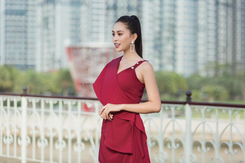 Hoa hậu Tiểu Vy - Đại sứ của cuộc thi. (Ảnh: CTV)