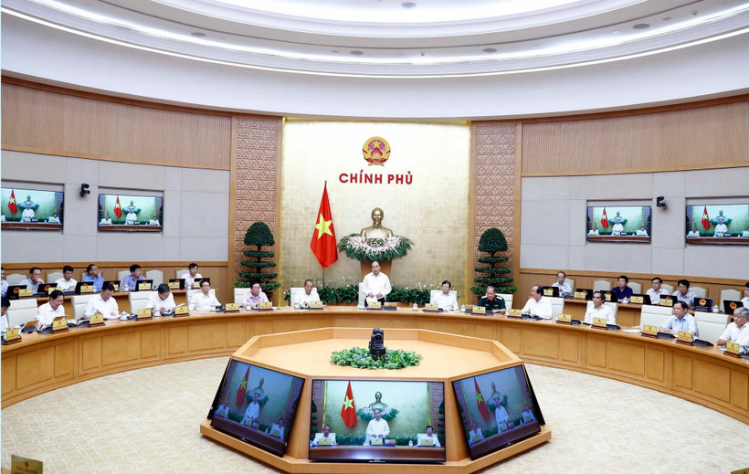 Thủ tướng Nguyễn Xuân Phúc phát biểu. (Ảnh: Thống Nhất/TTXVN)