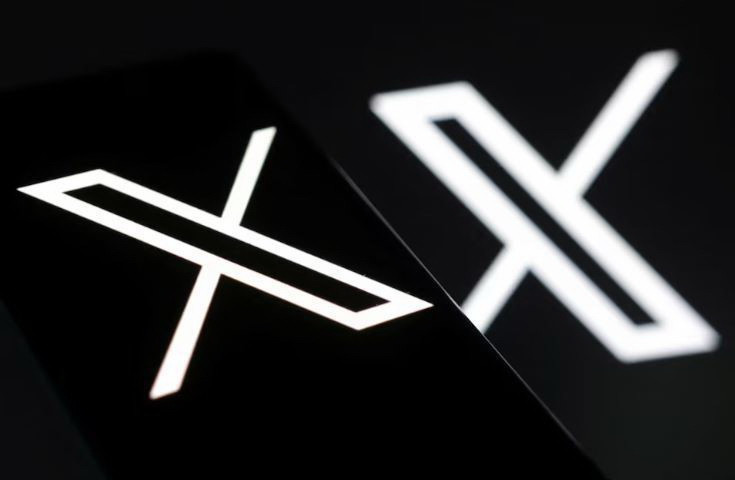 Biểu tượng của nền tảng X. (Ảnh: Reuters/TTXVN)