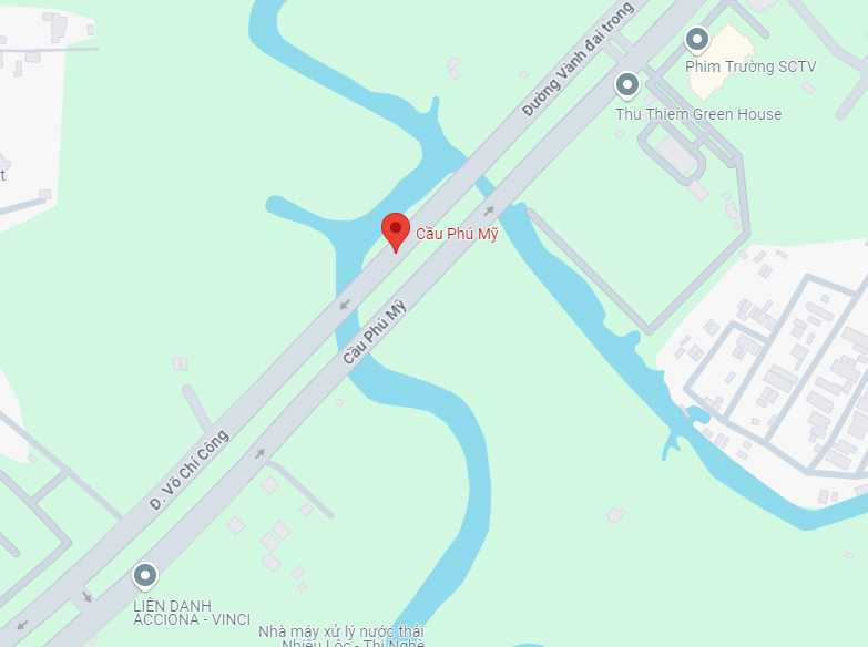 Cầu Phú Mỹ. (Nguồn: Google Maps)