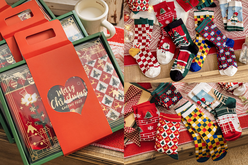 Tất Giáng sinh là một trong những lựa chọn quà tặng ấm áp trong mùa lễ cuối năm. (Ảnh: Ghome)