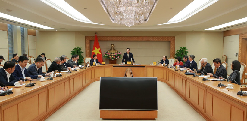 Quang cảnh cuộc họp. (Ảnh: Diệp Trương/TTXVN)