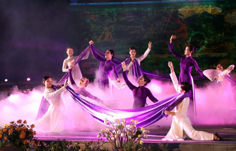 Festival Huế là chất xúc tác mạnh mẽ để xây dựng và phát triển Huế trở thành một Thành phố Văn hóa Sáng tạo. (Ảnh: Đỗ Trưởng/TTXVN)