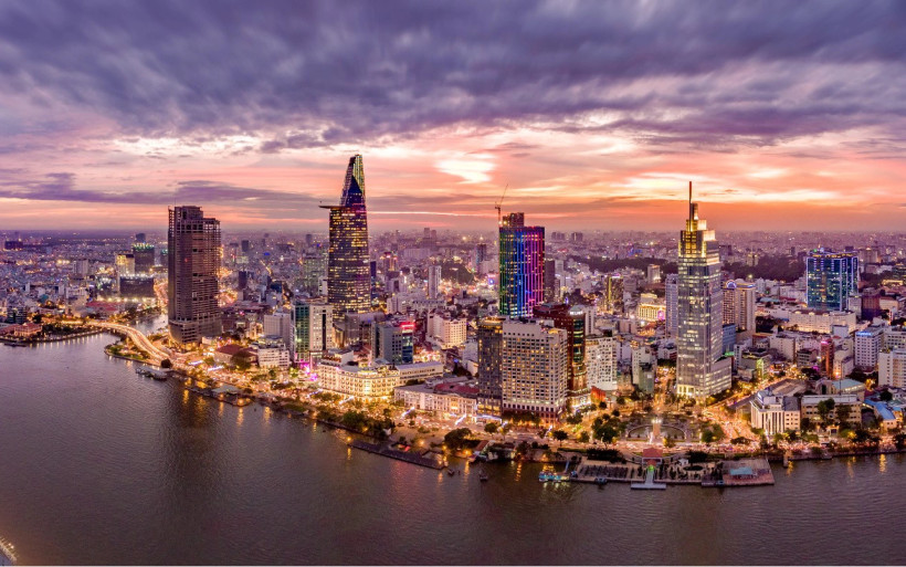 Quang cảnh thành phố Hồ Chí Minh. (Nguồn: TTXVN)