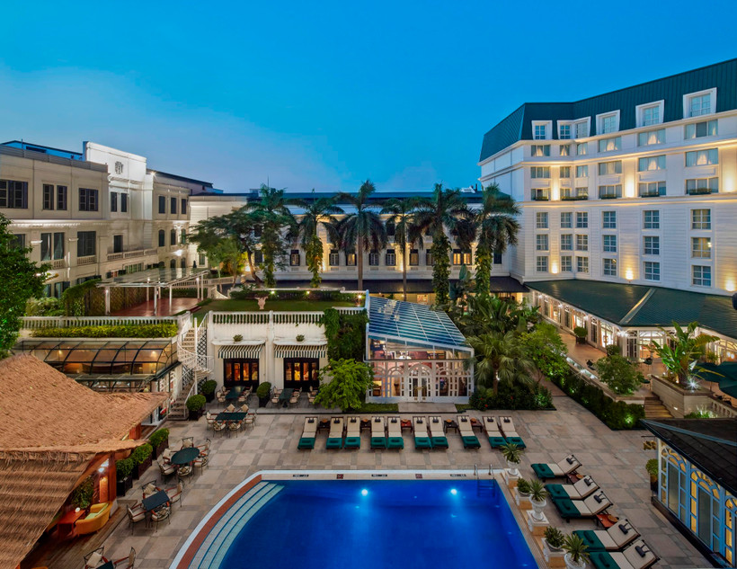 Khách sạn Sofitel Legend Metropole Hanoi. (Ảnh: CTV/Vietnam+)