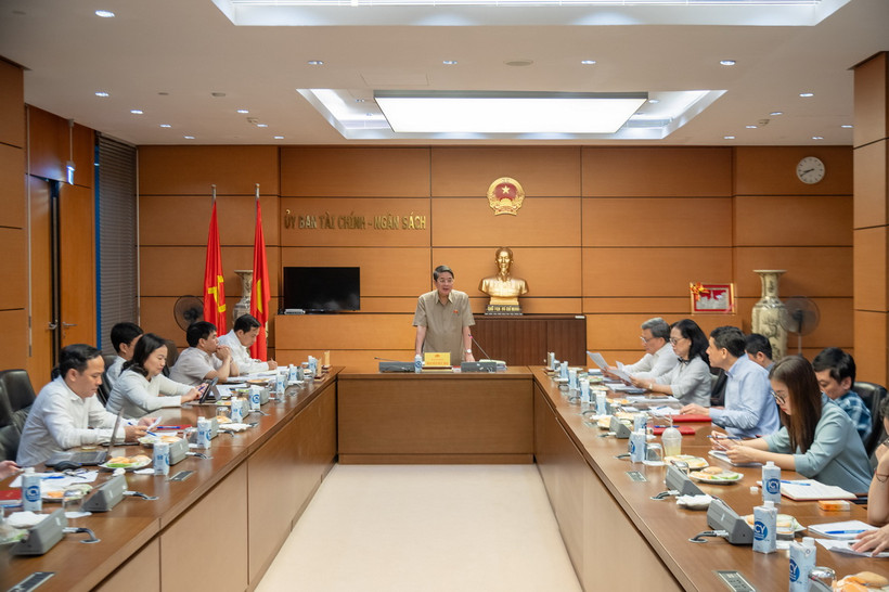 Quang cảnh cuộc họp. (Nguồn: Cổng Thông tin Điện tử Quốc hội Việt Nam)