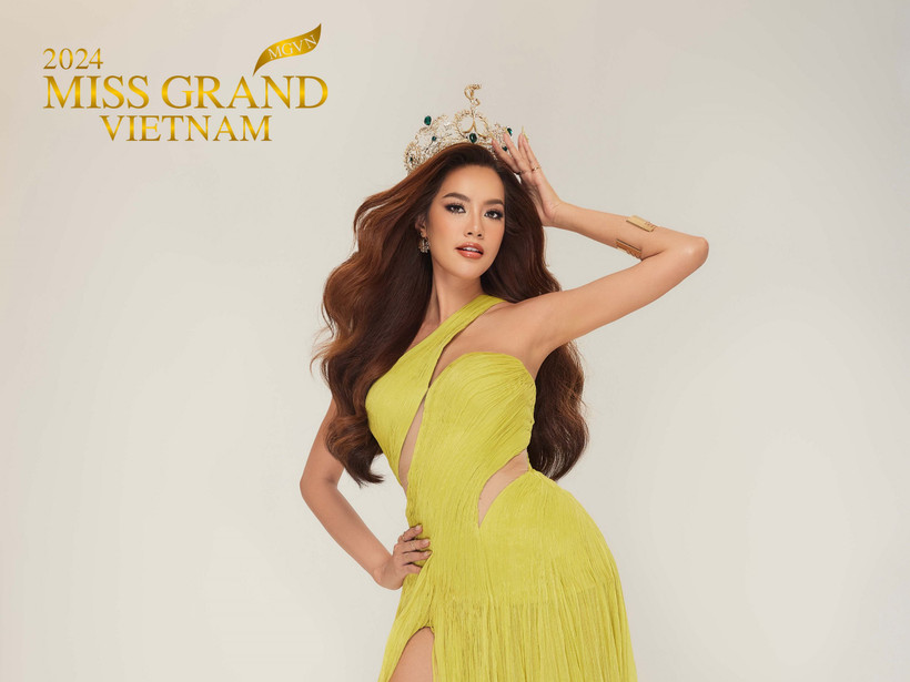 Hoa hậu đương nhiệm Lê Hoàng Phương. (Ảnh: BTC)