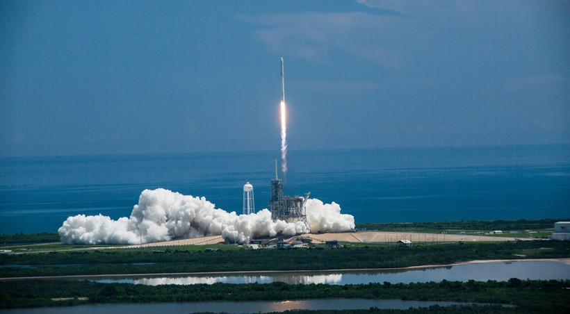 Buổi phóng thử tên lửa của SpaceX. (Nguồn: SpaceX)