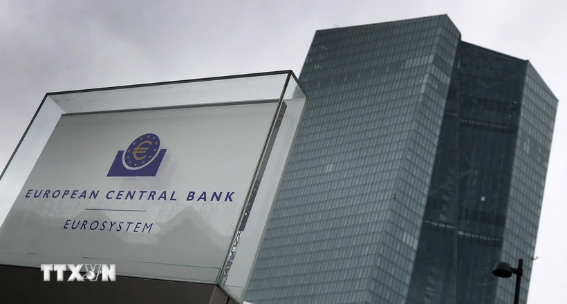 Trụ sở ngân hàng ECB.(Nguồn: AFP/TTXVN)