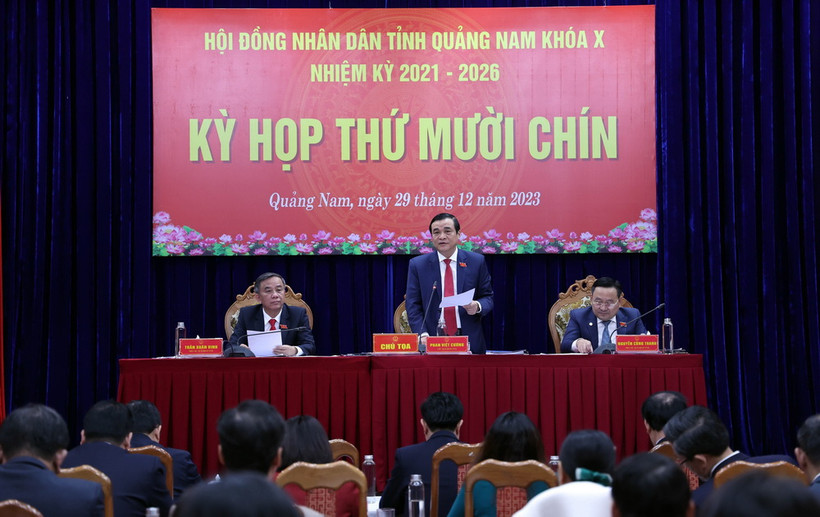 Quang cảnh kỳ họp. (Ảnh: Trần Tĩnh/TTXVN)