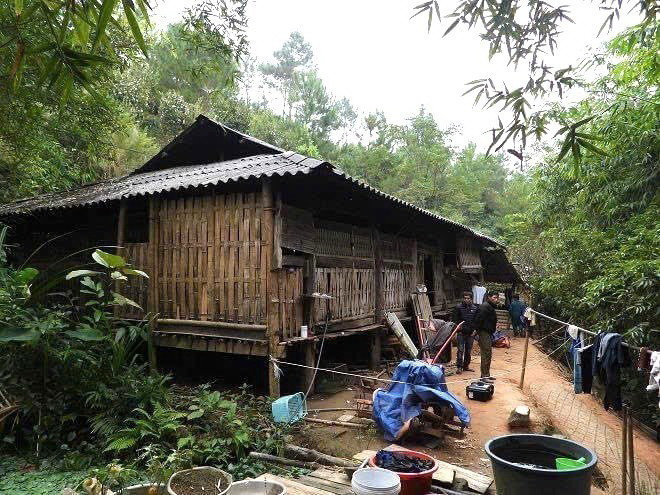 Ngôi nhà nơi xảy ra vụ án. (Ảnh: TTXVN phát)