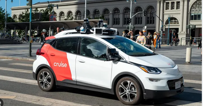 Dịch vụ robotaxi của Cruise. (Nguồb: Forbes)