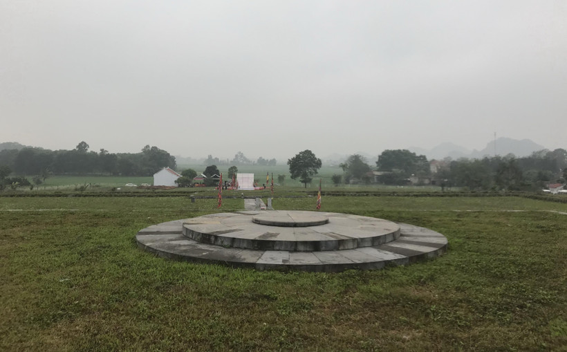 Đàn tế Nam Giao Thành Nhà Hồ là 1 trong 3 đàn tế còn giữ được mặt bằng tương đối nguyên vẹn cổ nhất trong lịch sử Đàn tế Nam Giao của Việt Nam. (Ảnh: Hoa Mai/TTXVN)