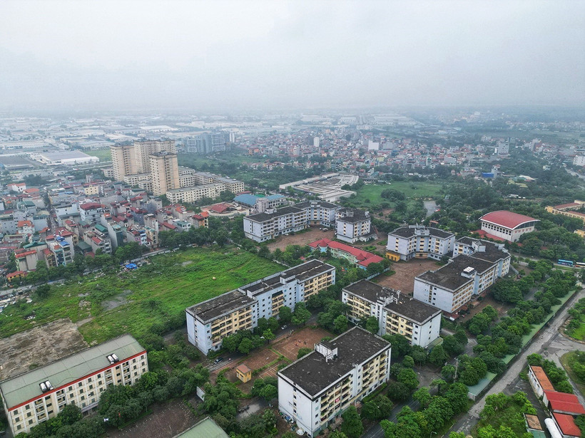 Một góc Khu Công nghiệp Thăng Long, huyện Đông Anh, Hà Nội. (Ảnh: Tuấn Anh/TTXVN)