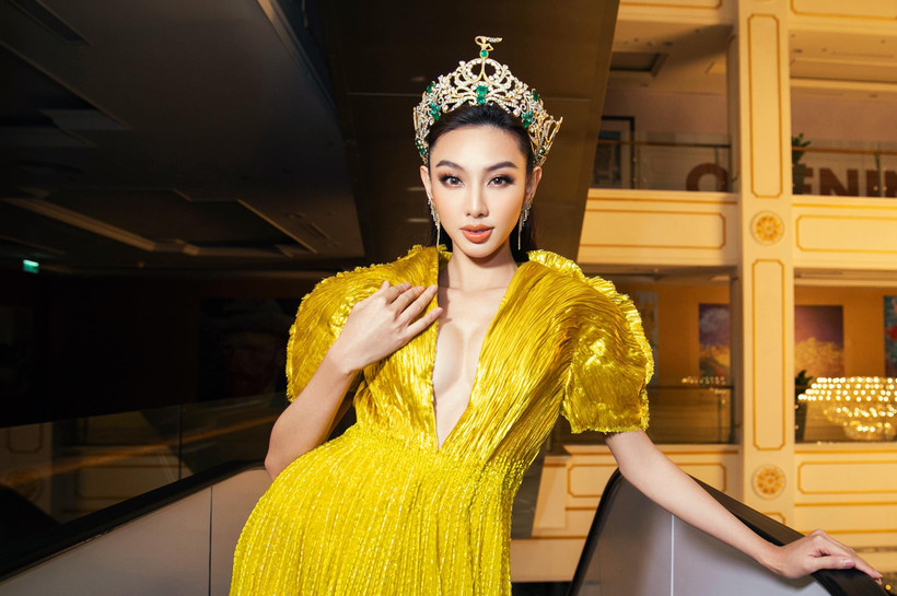 Hoa hậu Thùy Tiên sẽ cùng ban tổ chức Miss Grand Vietnam tìm gương mặt đại diện kế nhiệm tại cuộc thi Miss Grand International. (Ảnh: BTC)