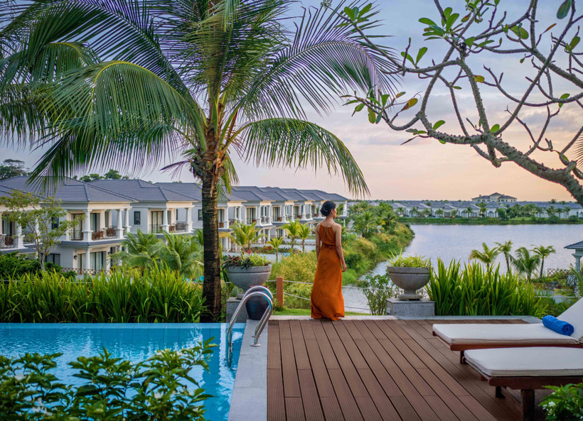 Nhiều thương hiệu nghỉ dưỡng cao cấp trên thế giới đã có mặt ở Phú Quốc. (Ảnh: CTV/Vietnam+)