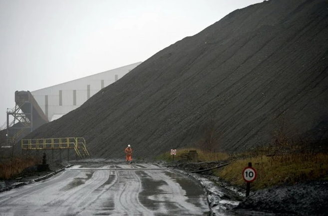 Khai thác than.(Nguồn: AFP)