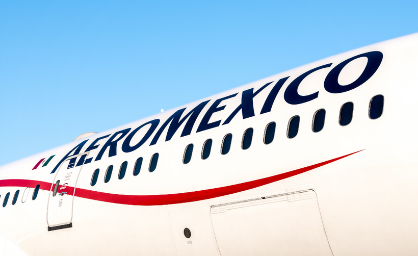 Máy bay của hãng hàng không Aeroméxico. (Nguồn: Skyteam)