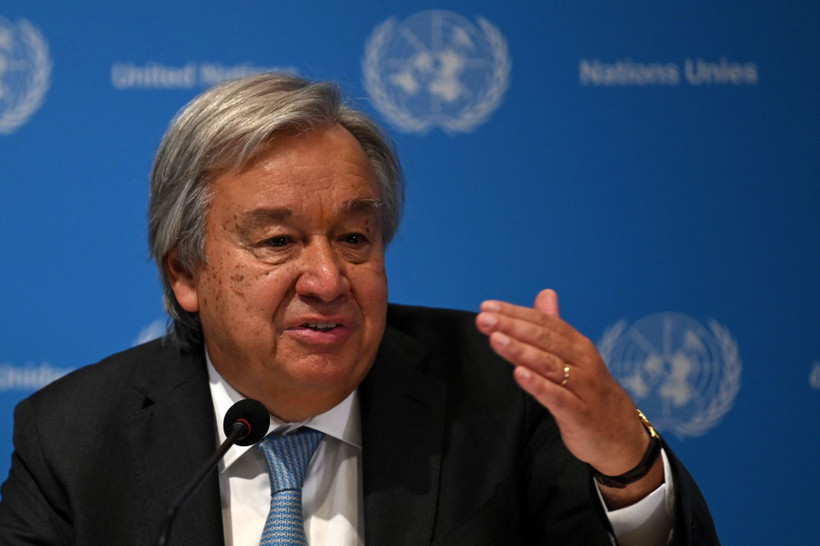 Tổng Thư ký Liên hợp quốc Antonio Guterres. (Ảnh: AFP/TTXVN)