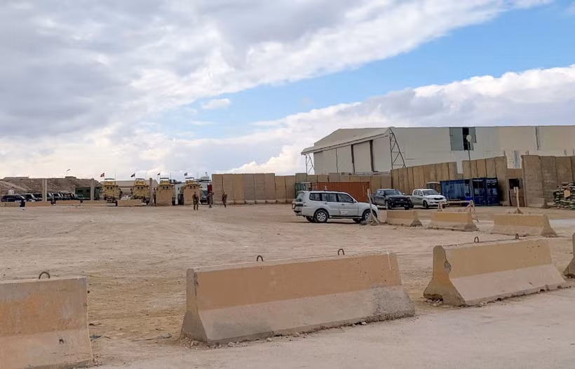 Căn cứ không quân Al-Asad của Mỹ tại tỉnh al-Anbar, Iraq. (Ảnh: AFP/TTXVN)