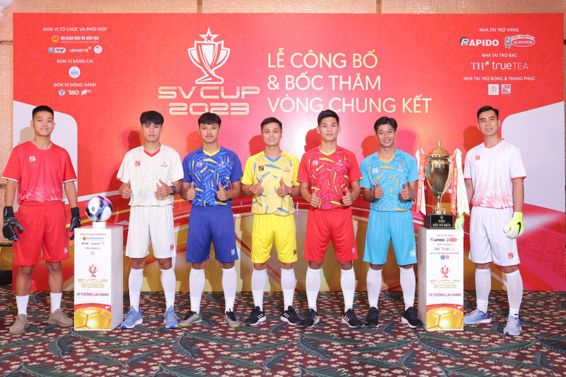 16 đội bóng sẽ tranh tài tại Giải Bóng đá Sinh viên Toàn quốc SV Cup 2023. (Ảnh: BTC)