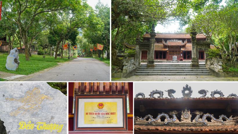 Di tích Quốc gia đặc biệt Đền Sóc (Ảnh: Hào Nguyễn)