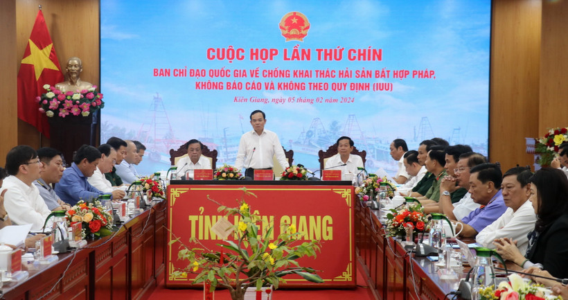 Phó Thủ tướng Chính phủ Trần Lưu Quang phát biểu chỉ đạo hội nghị. (Ảnh: Lê Huy Hải/TTXVN)