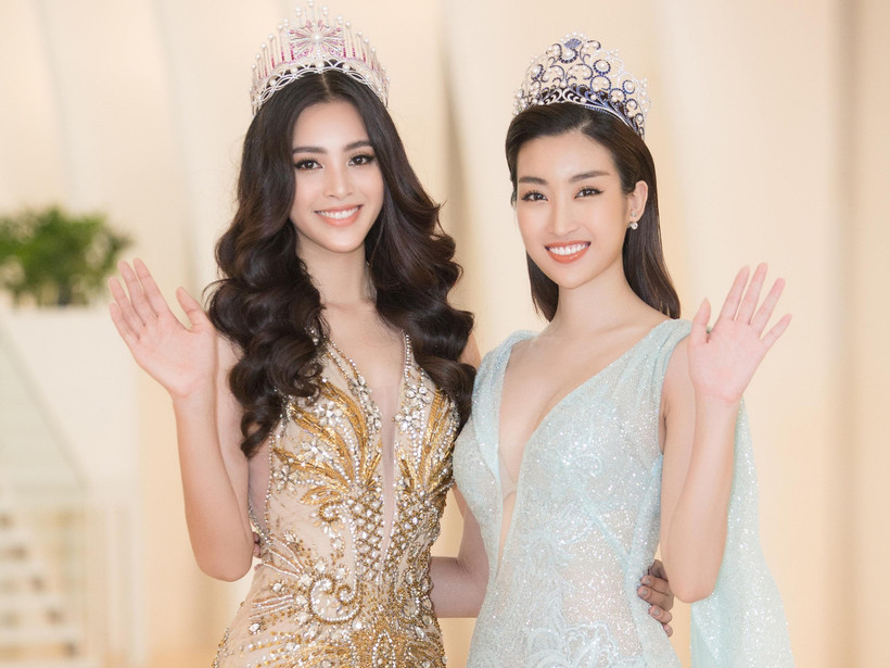 Hai đại sứ của cuộc thi. (Ảnh: BTC)