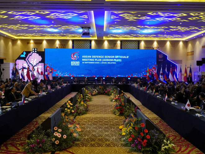 Hội nghị quan chức quốc phòng cấp cao ASEAN mở rộng (ADSOM+) (Ảnh: Bộ Quốc phòng cung cấp) dsc09975-1.jpg