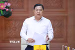 Phó Thủ tướng Thường trực Phạm Gia Túc. (Ảnh: Dương Giang/TTXVN)