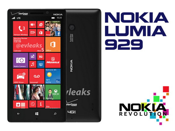 Hé lộ cấu hình đầy đủ và hình ảnh của Nokia Lumia 929 ảnh 1