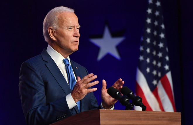 Tổng thống mới đắc cử Joe Biden. (Ảnh: AFP/TTXVN) Ba lý do ông Joe Biden nên tuyên bố chấm dứt Chiến tranh Triều Tiên ảnh 1