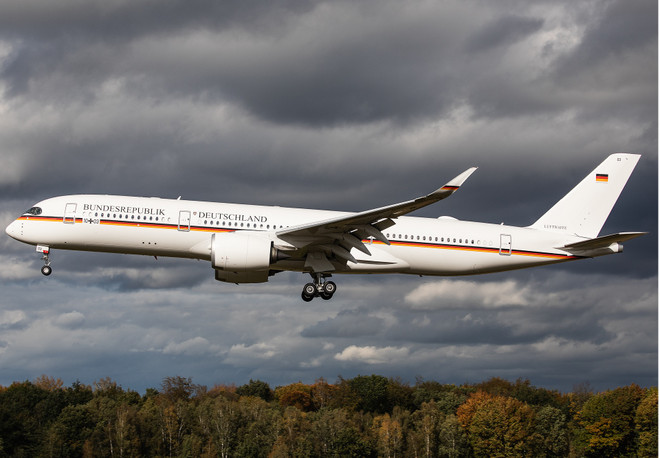 Khám phá chuyên cơ mới của Đức với khả năng bay nửa vòng Trái Đất ảnh 1