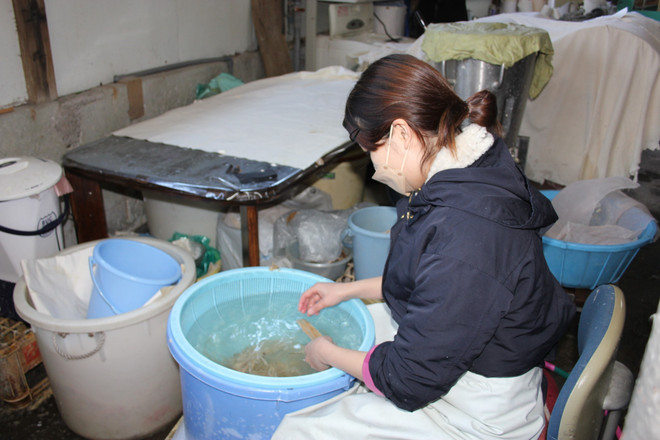 Doanh nghiệp Nhật Bản tận dụng thực phẩm thừa để làm giấy truyền thống ảnh 4